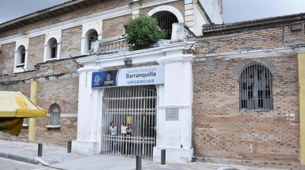 La adolescente se encuentra internada en el Hospital General de Barranquilla. 