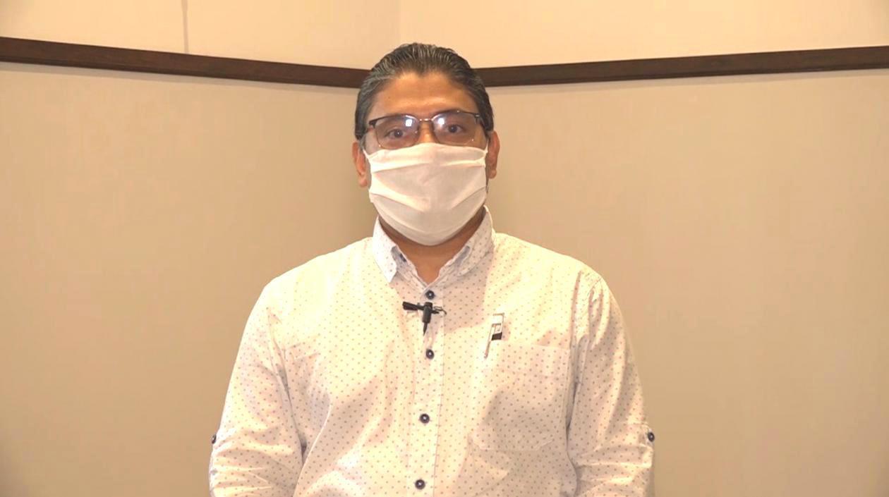 Humberto Mendoza, secretario de Salud.