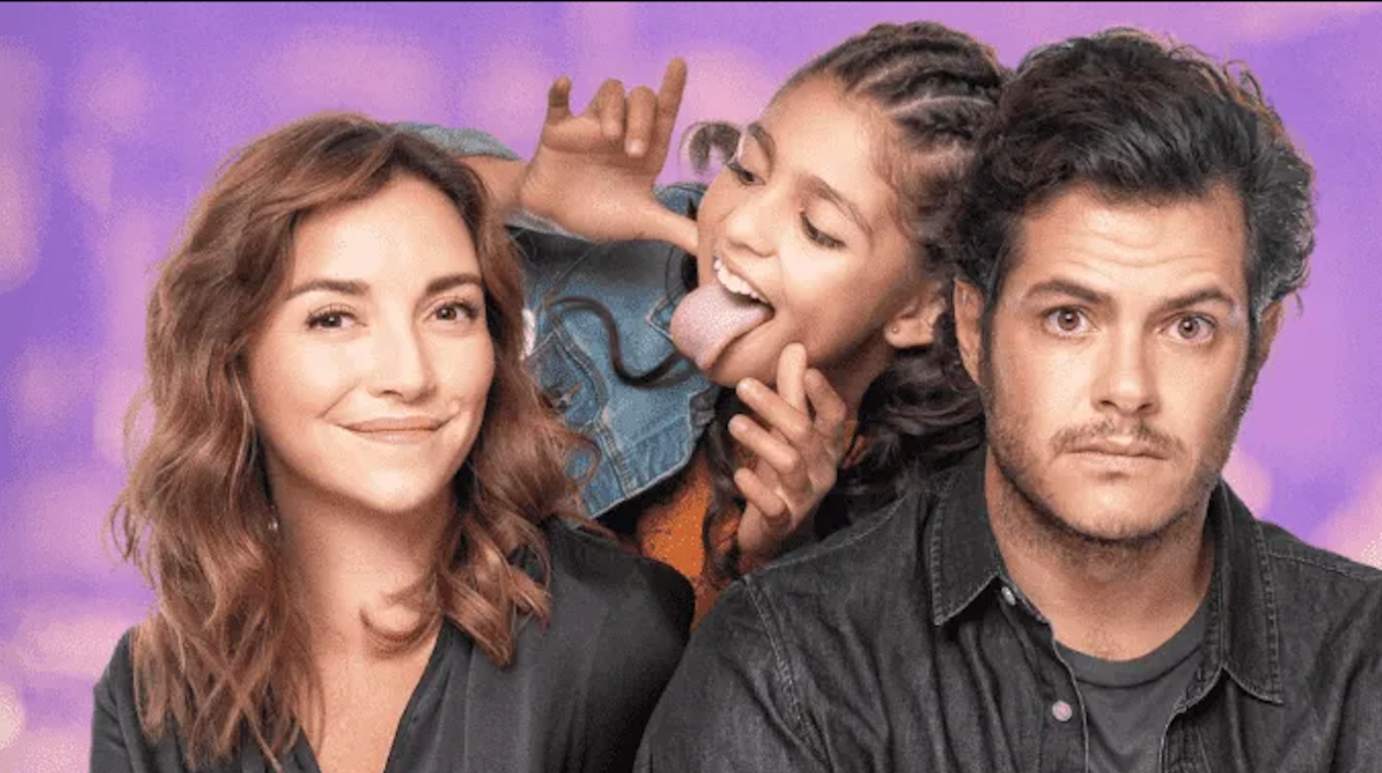  Alfonso Dosal, Regina Blandón y Francesca Mercadante, actriz infantil de la película 'Sin Hijos'.