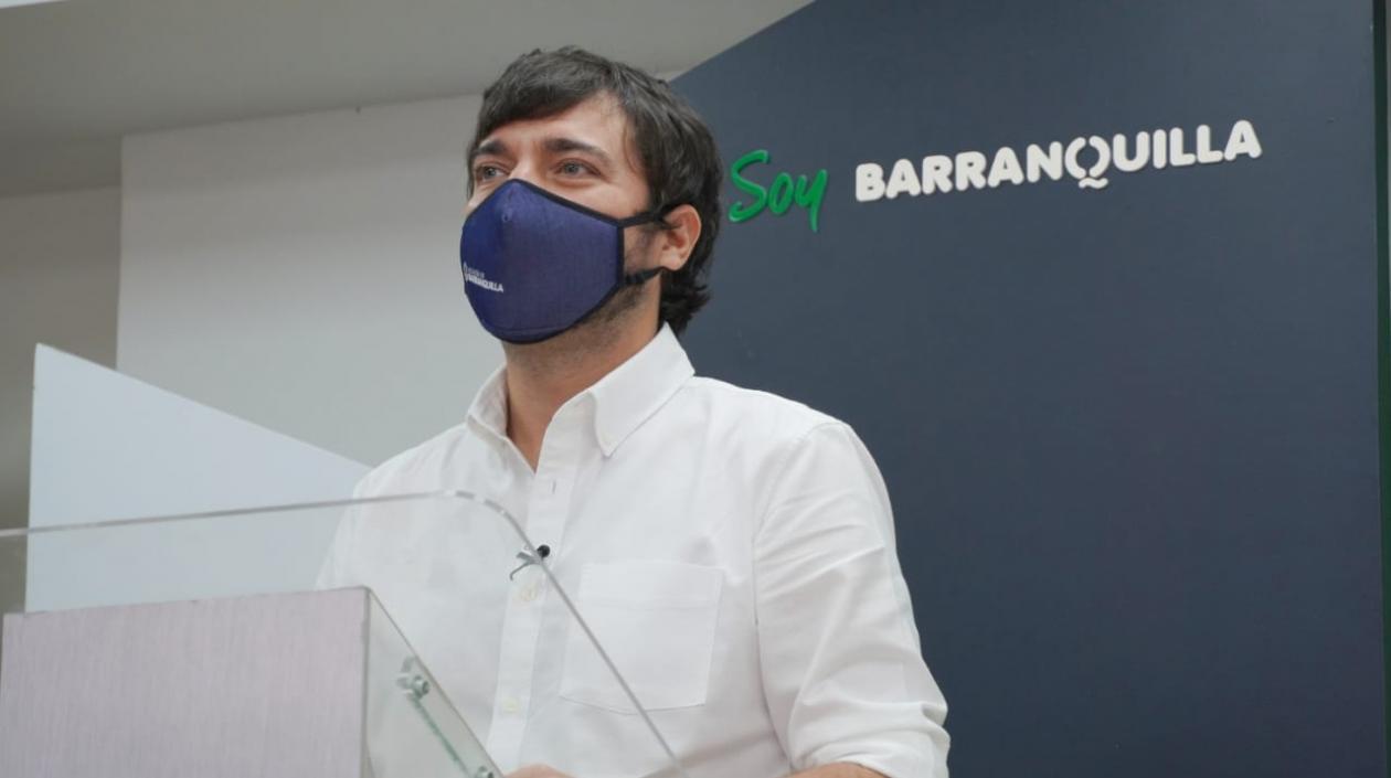 Jaime Pumarejo, alcalde de Barranquilla.