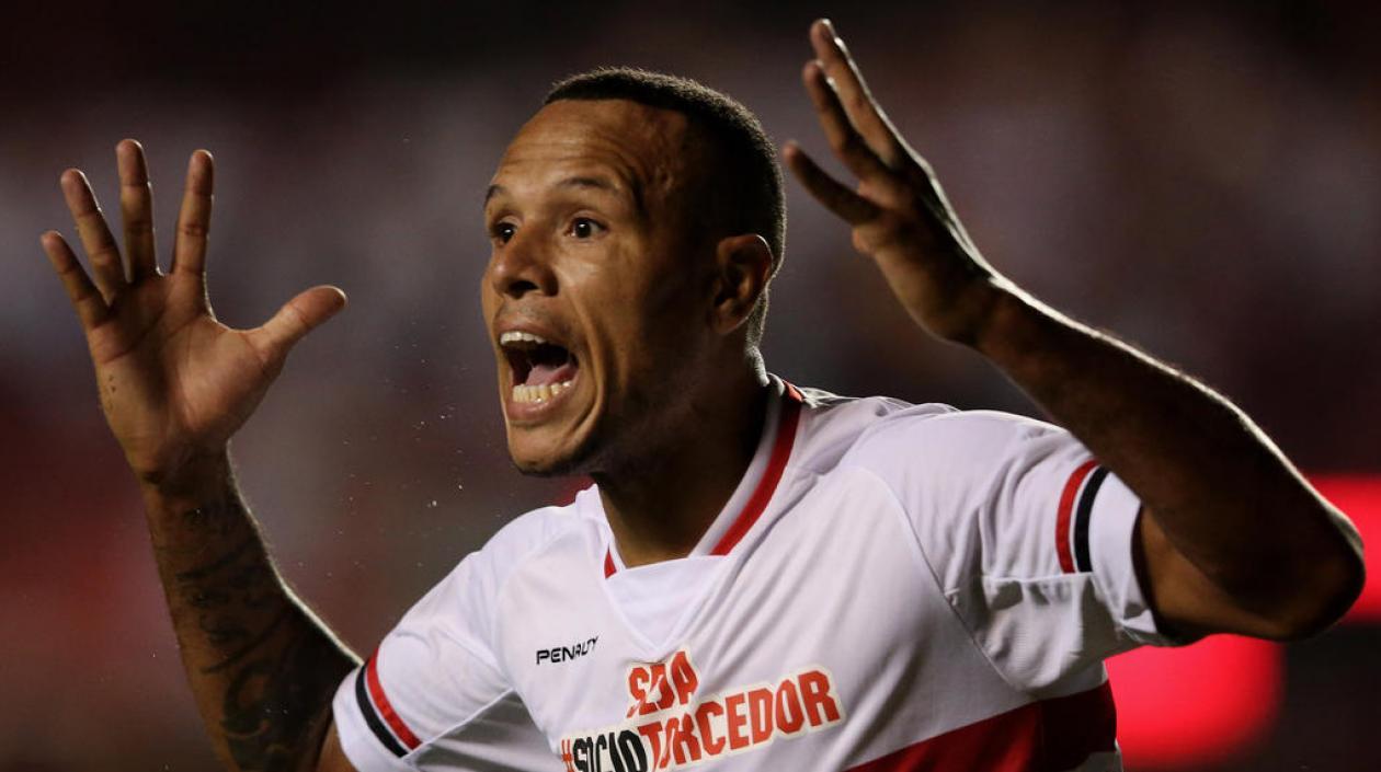 Luis Fabiano, jugador brasileño.