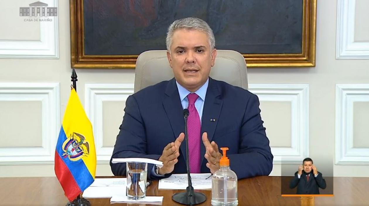 Iván Duque, Presidente de la República.
