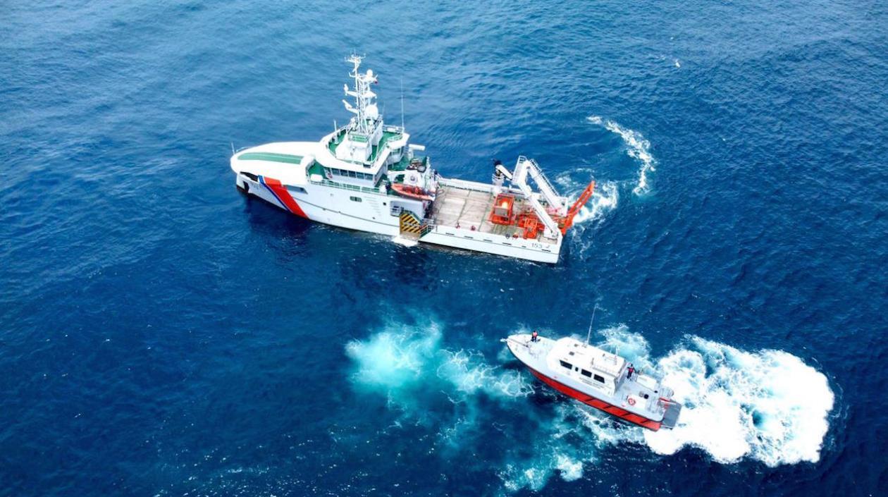 El proyecto contó con el apoyo de la Dimar y Armada Nacional.