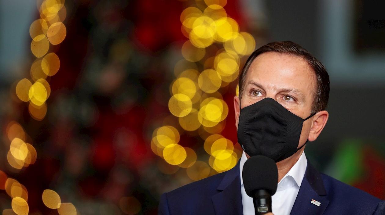 El Gobernador de Sao Paulo, Joao Doria.