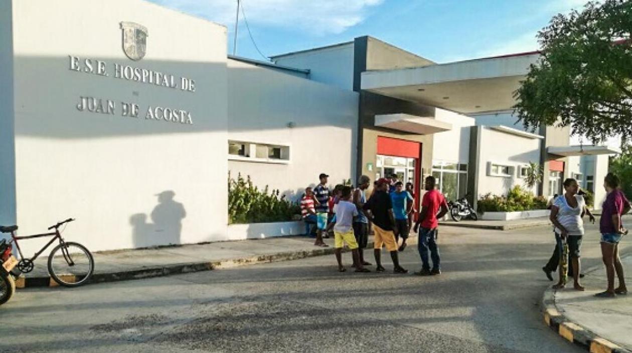 Jesús Guillermo Ramos Coronel fue llevado en primera instancia al Hospital de Juan de Acosta. 