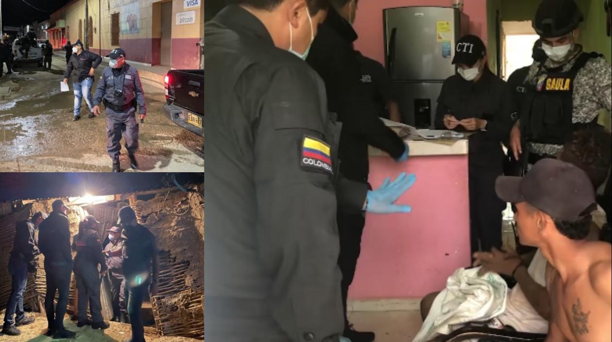 Operativos en los Montes de María.