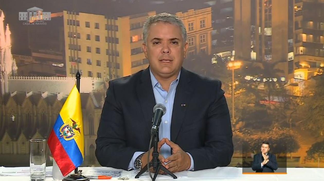 Presidente de la República, Iván Duque.