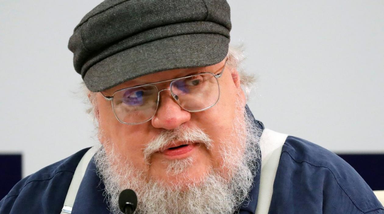 El escritor estadounidense George R.R. Martin. 