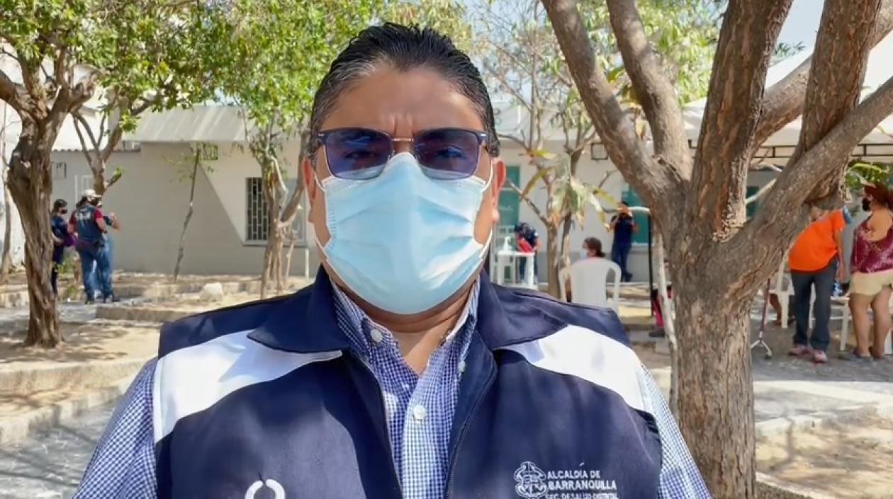 Humberto Mendoza, secretario de Salud de Barranquilla.