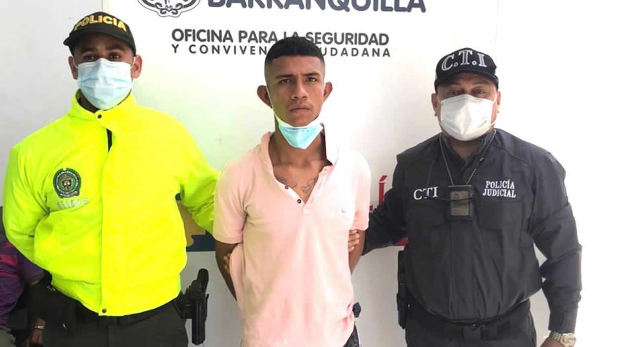 El capturado Alejandro Ávila Romero.