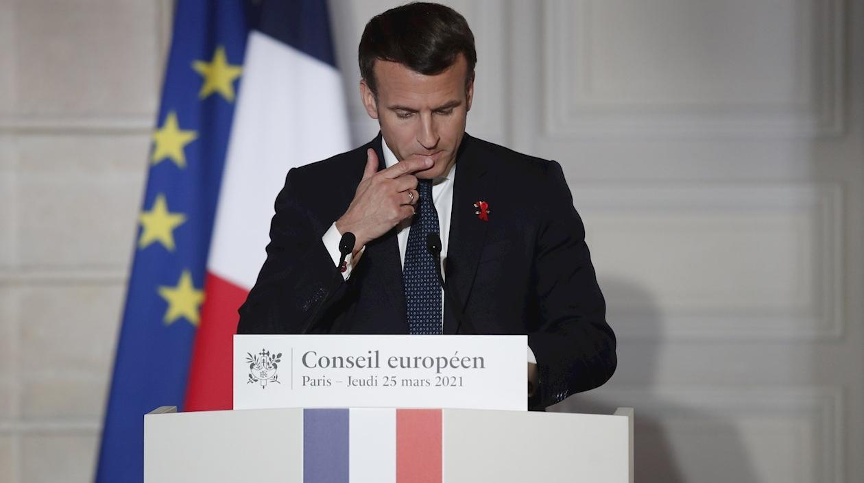 El presidente de Francia, Emmanuel Macron.