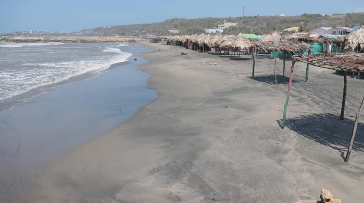 Estado en que se encuentran las playas tras el cierre.