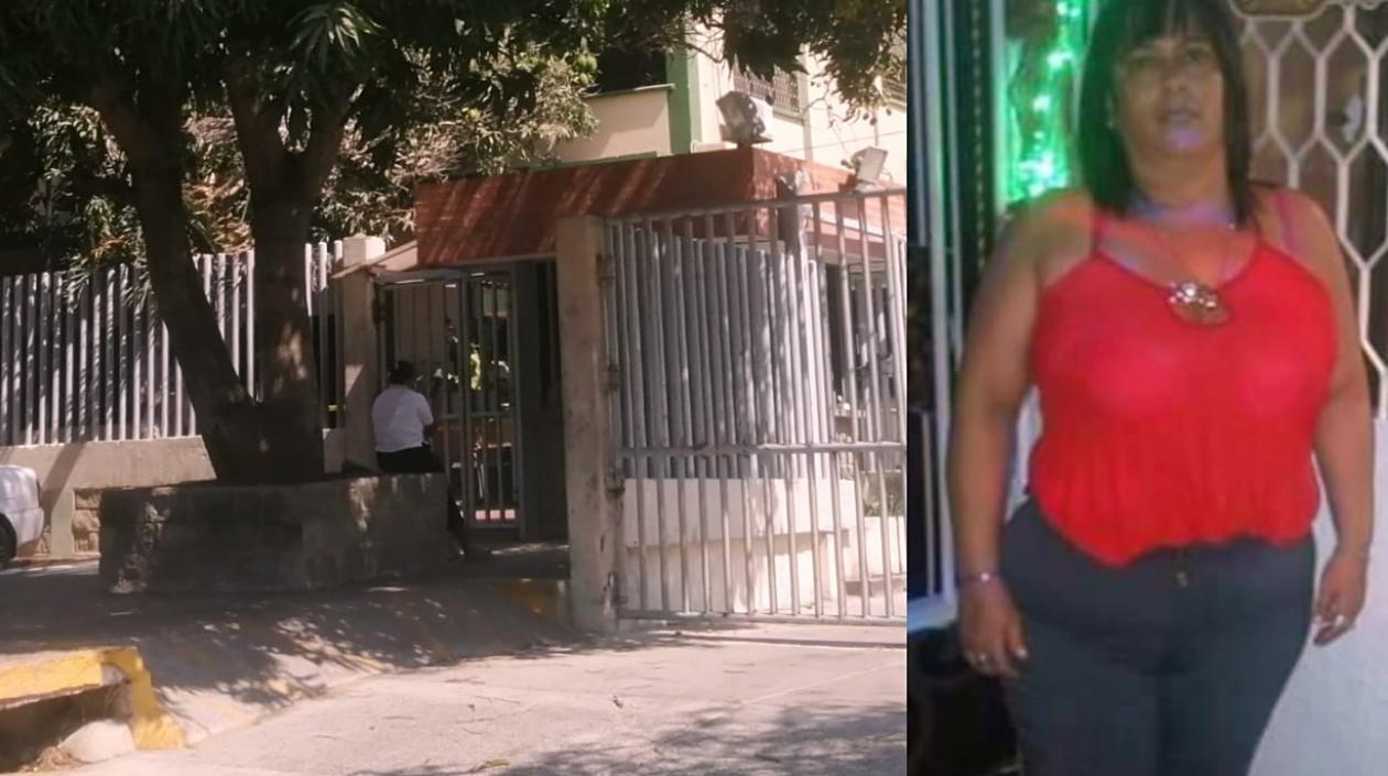 El cuerpo de Liliany del Carmen Alemán Escorcia fue llevado a Medicina Legal. 