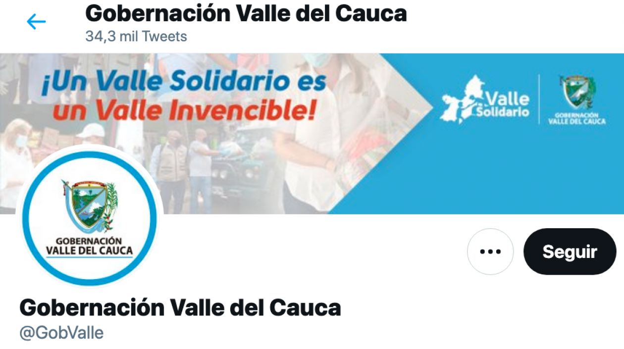 Gobernación del Valle del Cauca dijo que Policía investigará el hecho.
