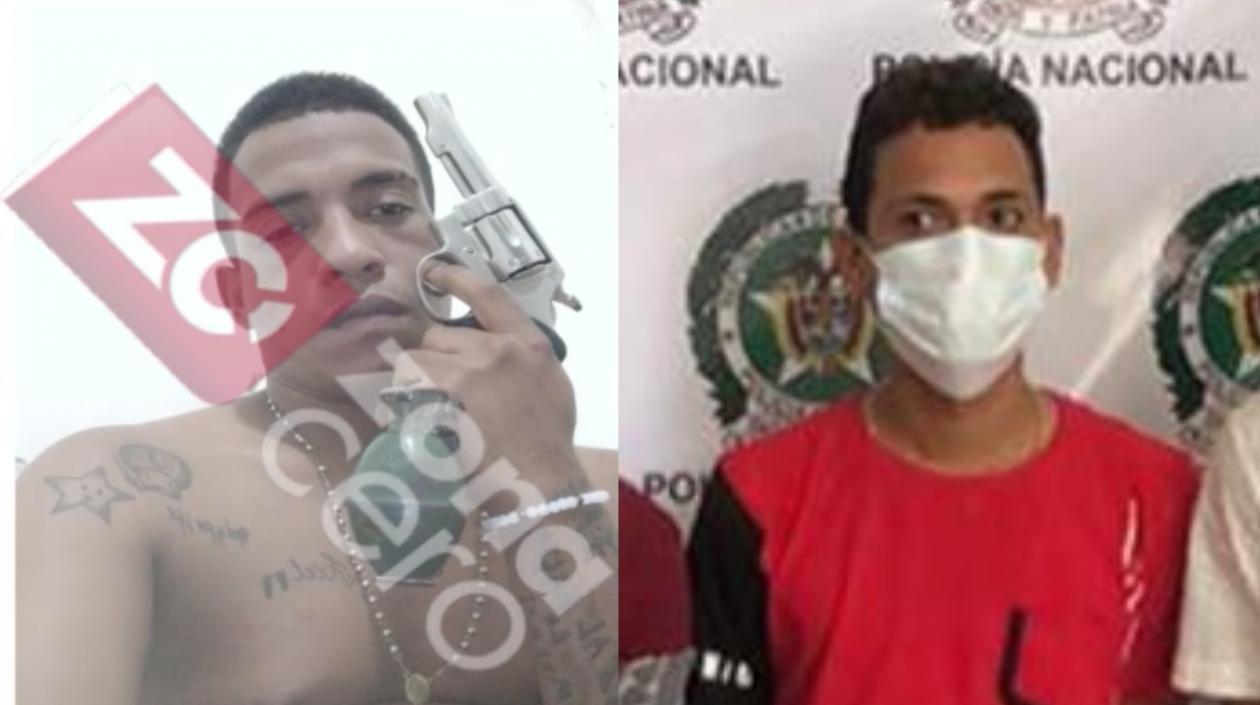 José Blanco, alias 'Yefri', y su hermano Antoni Alejandro Polanco Castillo.