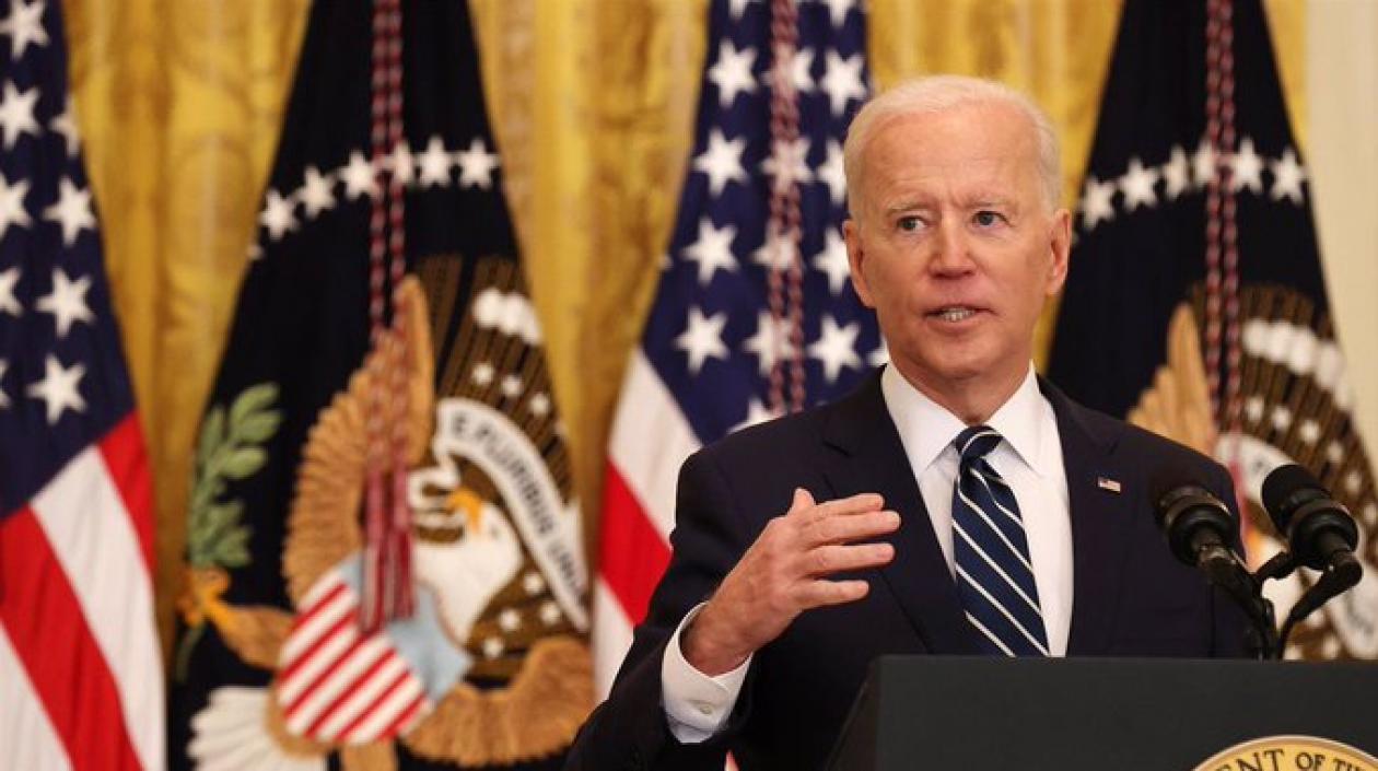 Joe Biden, presidente de los Estados Unidos.