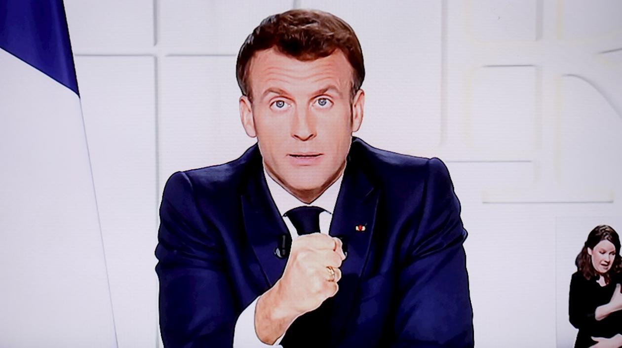 El presidente francés, Emmanuel Macron.