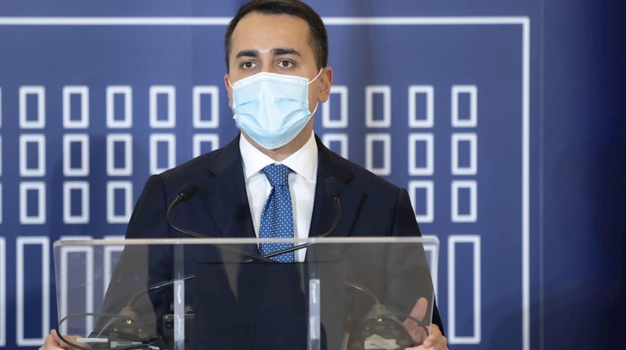 El ministro de Exteriores, Luigi di Maio.