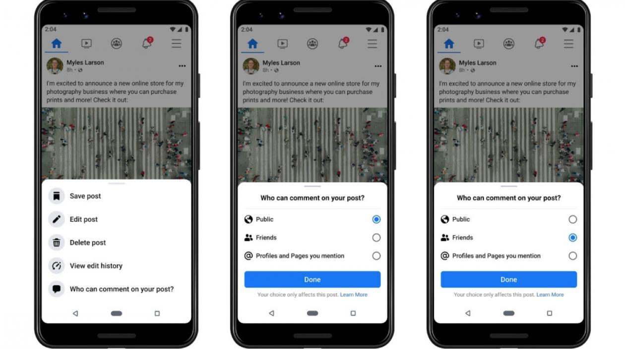 Parte de los cambios.