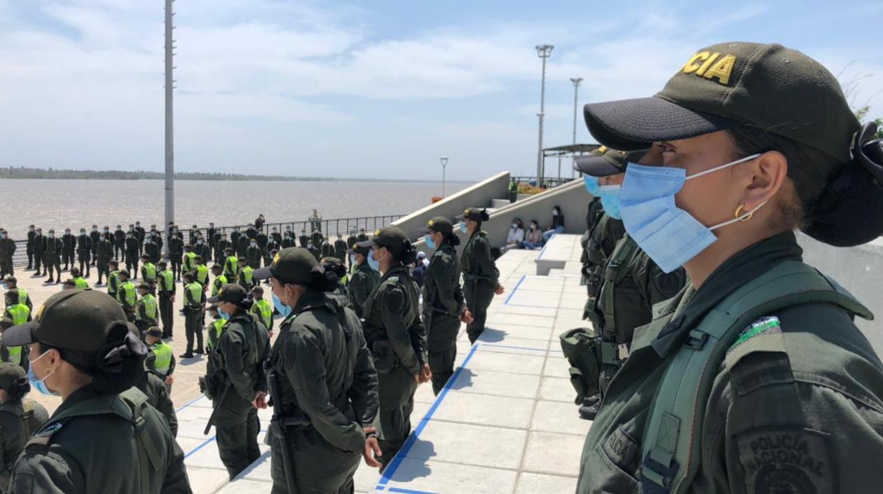 Los nuevos 190 policías para la ciudad y su Área Metropolitana. 