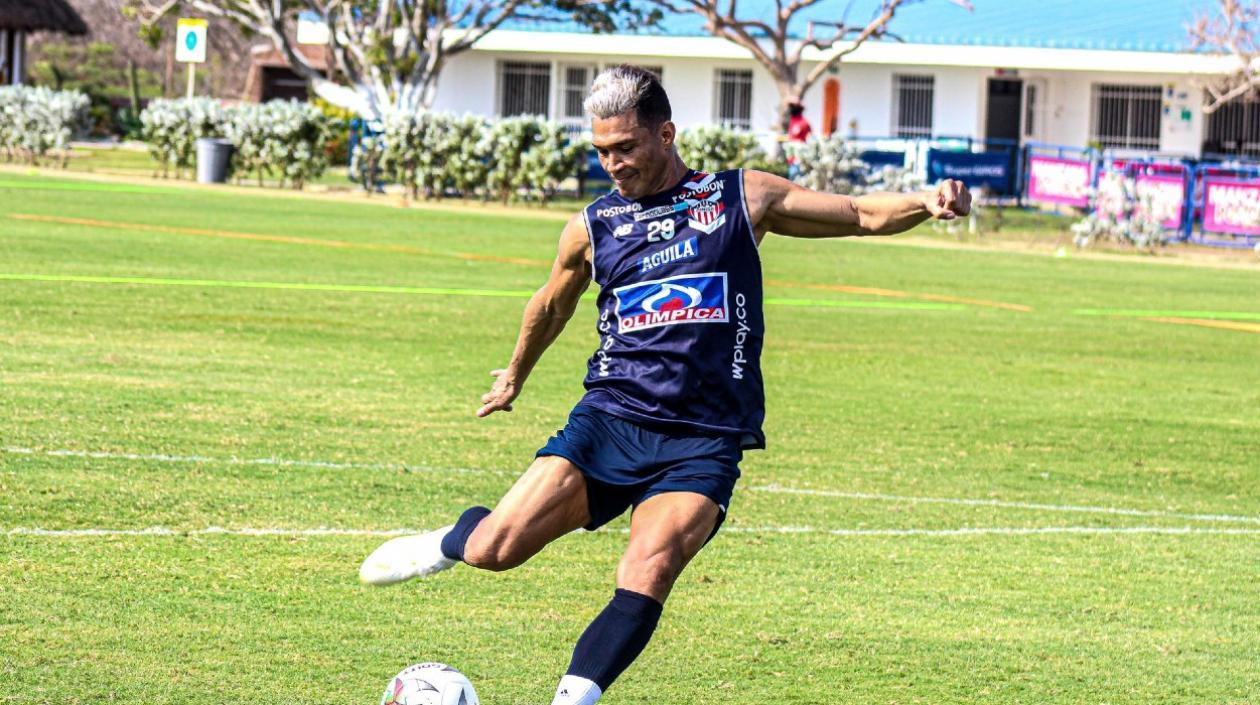 Teófilo Gutiérrez, delantero de Junior. 