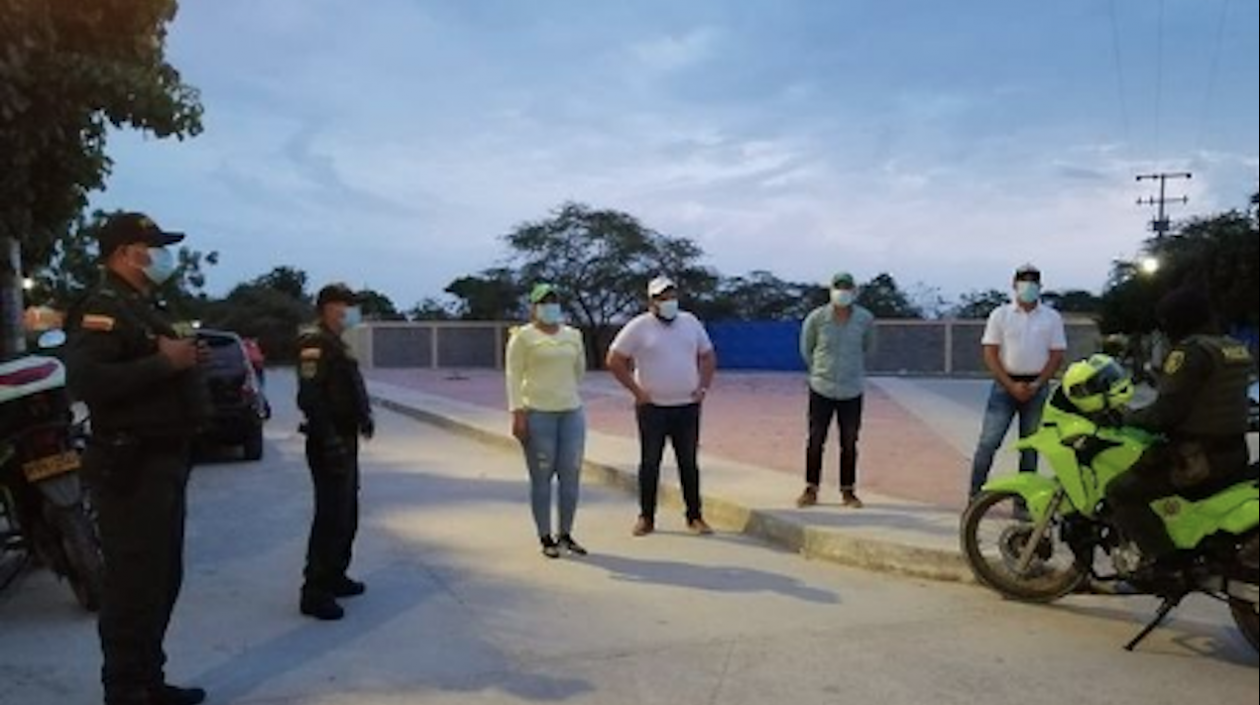 Autoridades se concentraron en los puntos habituales de los flagelantes.