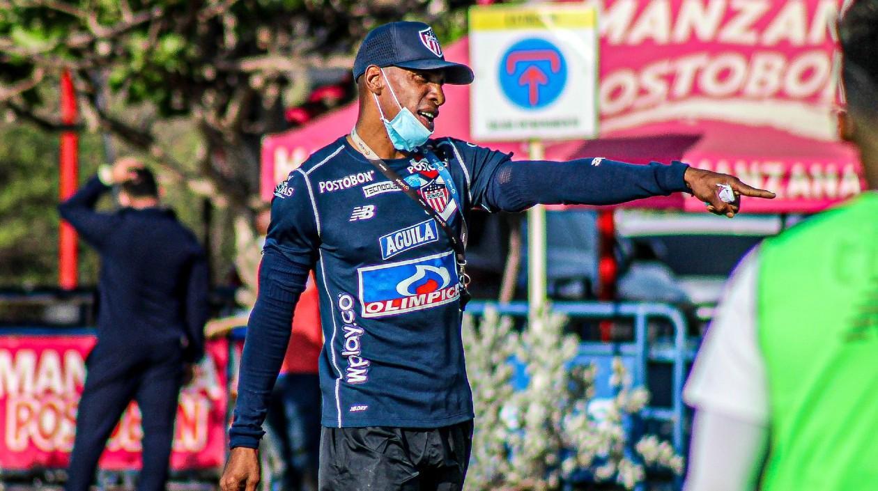 Luis Amaranto Perea, entrenador de Junior. 