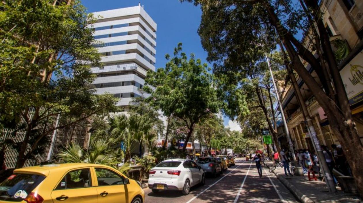 Paseo Bolívar de Barranquilla.
