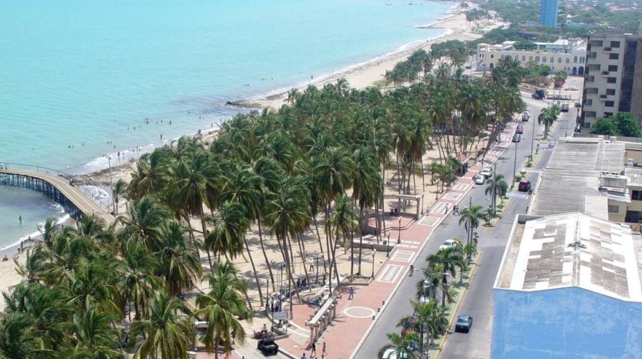 Aspecto de la ciudad de Riohacha, en La Guajira. 
