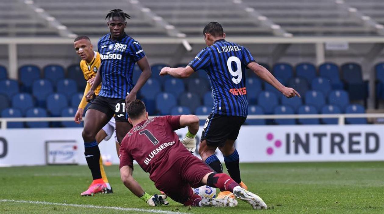 Duván Zapata y Luis Fernando Muriel.