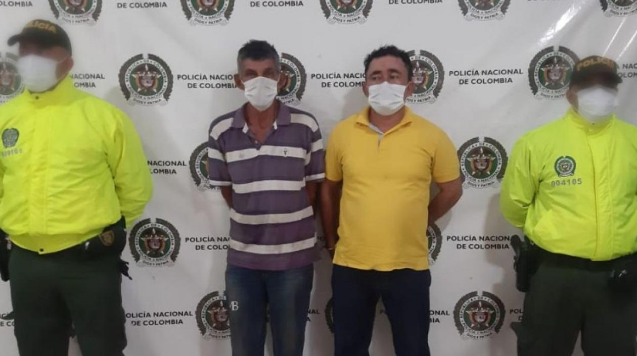Edilson Antonio Puccini Cerezo, alias ‘El gallero’, y Víctor Alfonso Yepes. Beleño, alias, ‘Toranjo. 