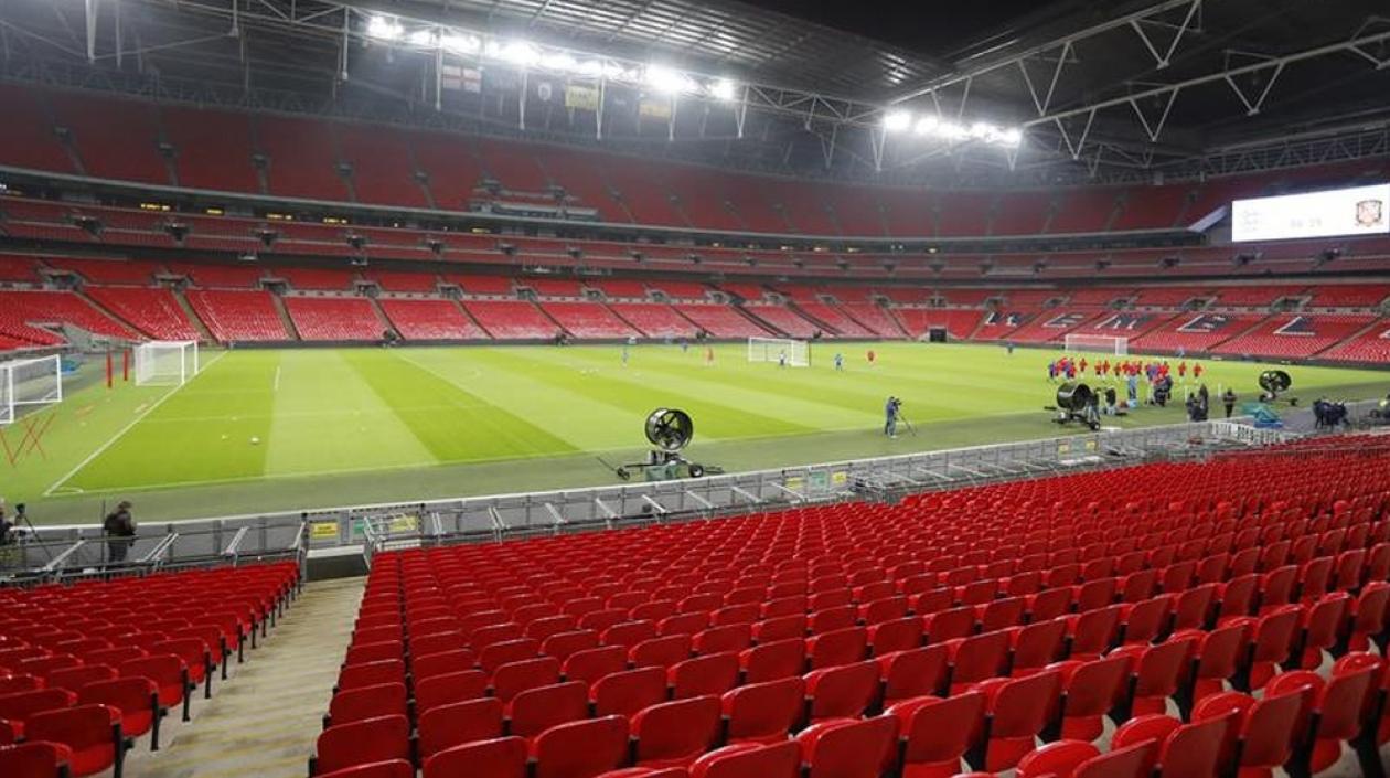 El estadio de Wembley.
