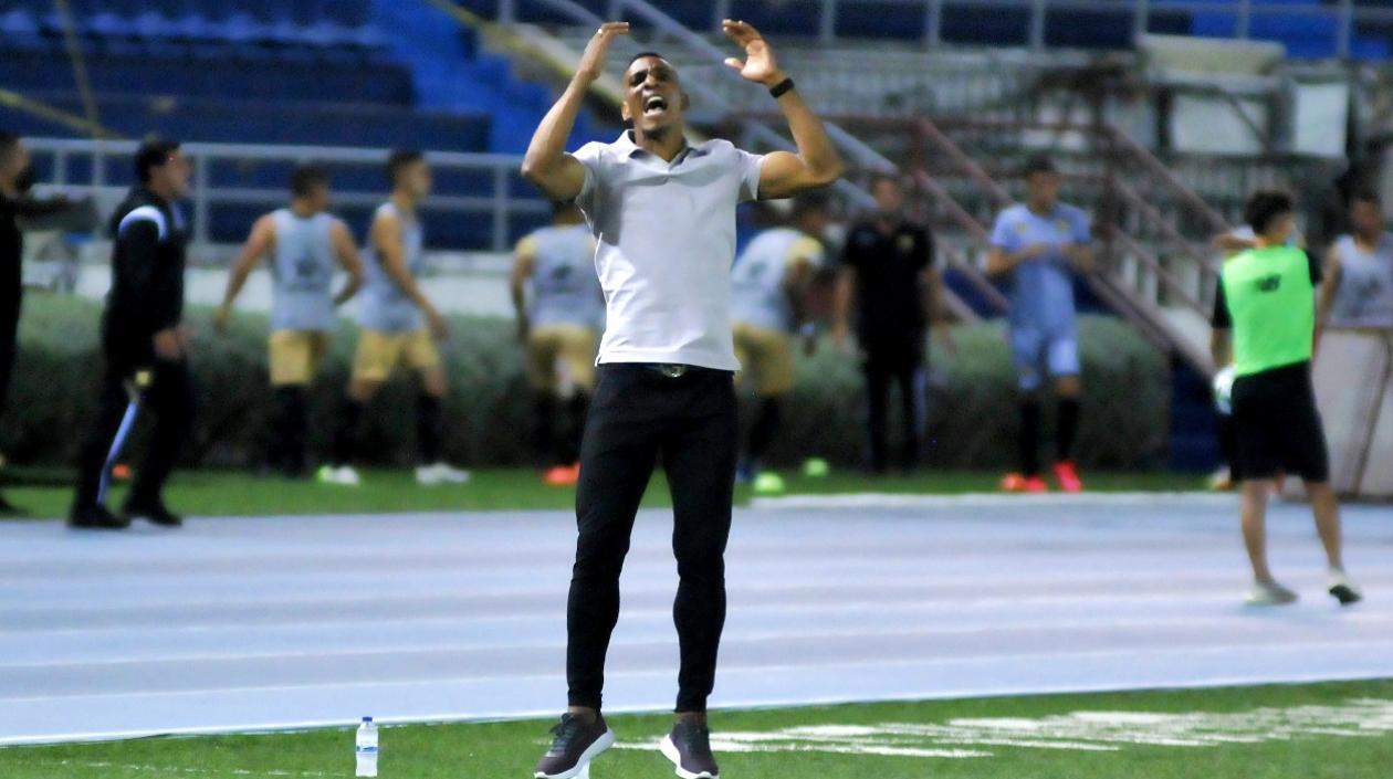 Luis Amaranto Perea, entrenador de Junior. 