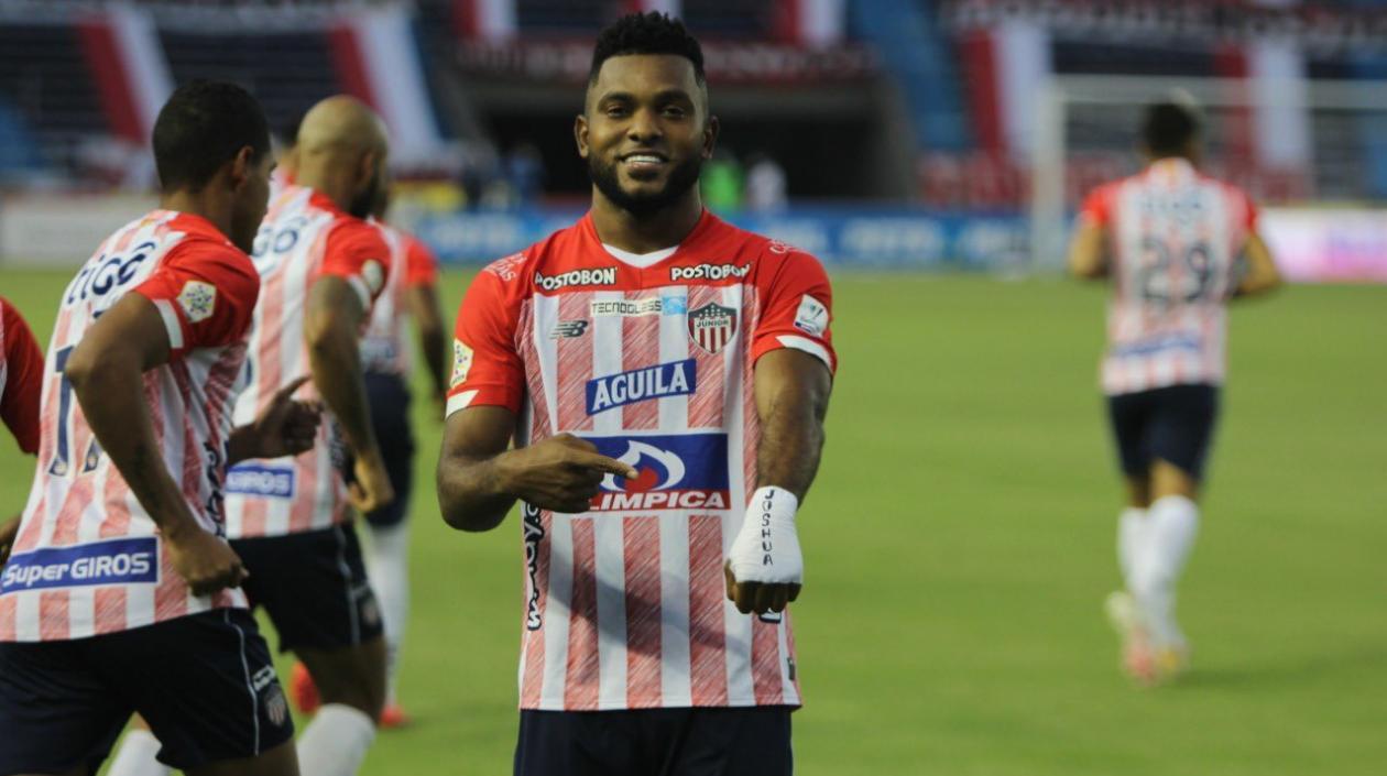 Miguel Ángel Borja será la gran ausencia de Junior. 