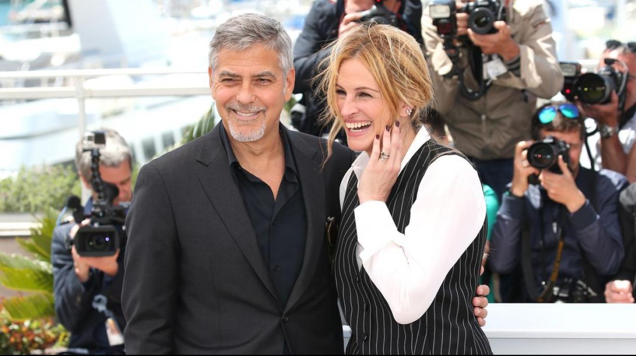 George Clooney y Julia Roberts, actores.