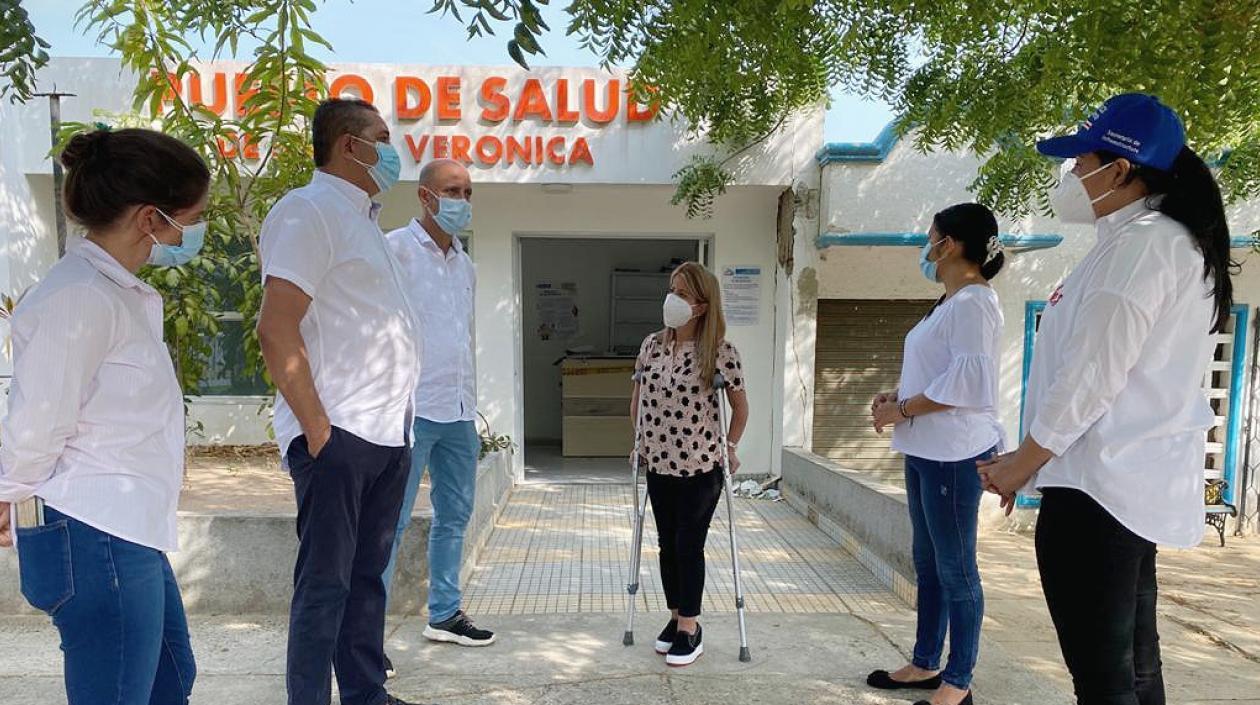 Puesto de Salud en Santa Verónica.