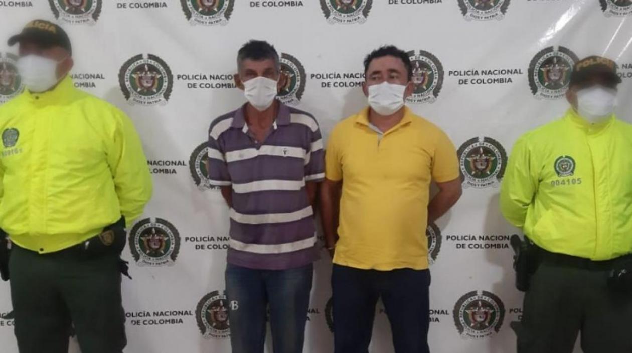 Edilson Antonio Puccini Cerezo, alias ‘El gallero’, y Víctor Alfonso Yepes. Beleño, alias, ‘Toranjo'.