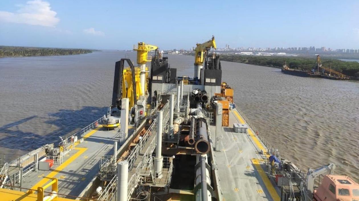 El nuevo dragado será contratado por el término de 4 meses.