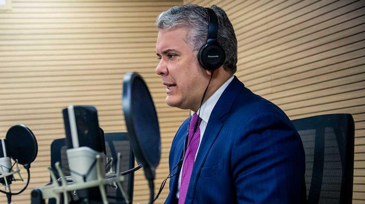 El Presidente de la República, Iván Duque.