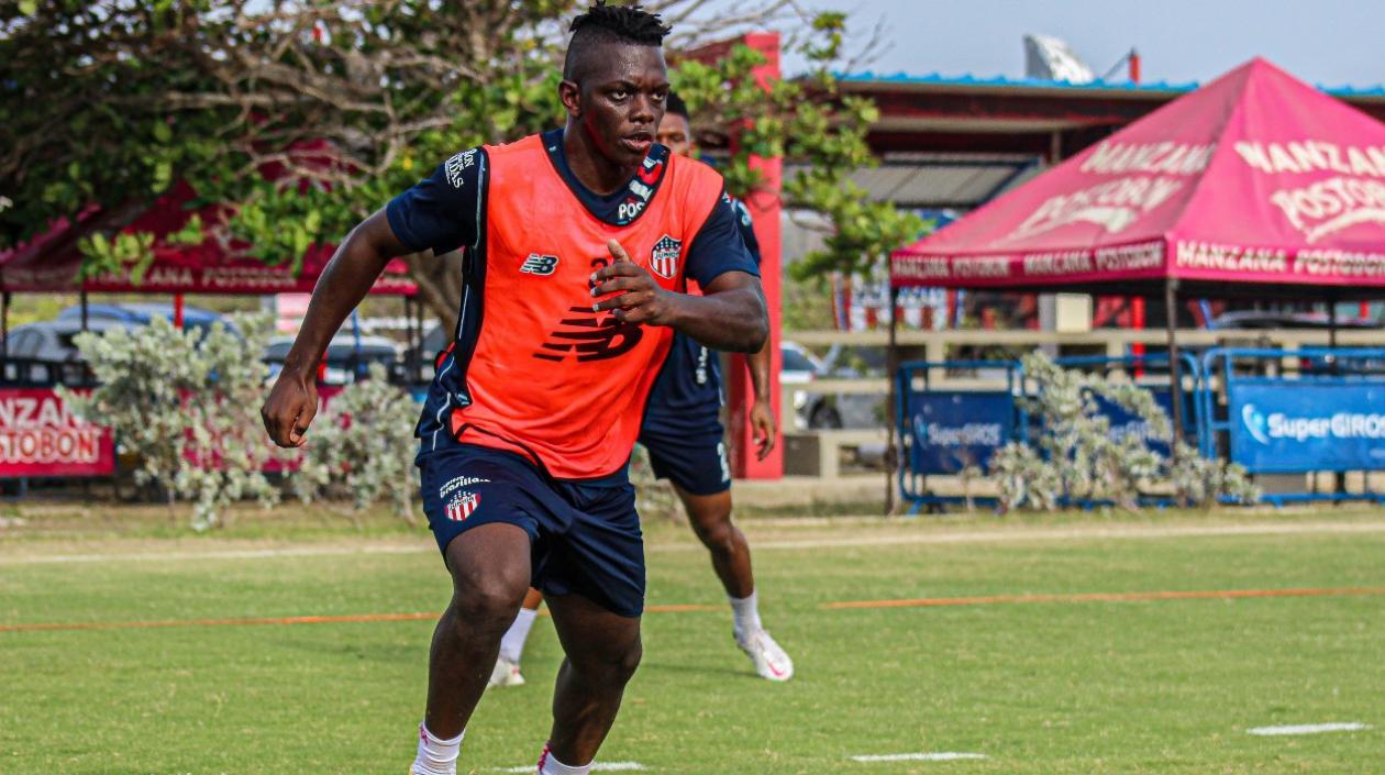 Edwuin Cetré, jugador de Junior. 