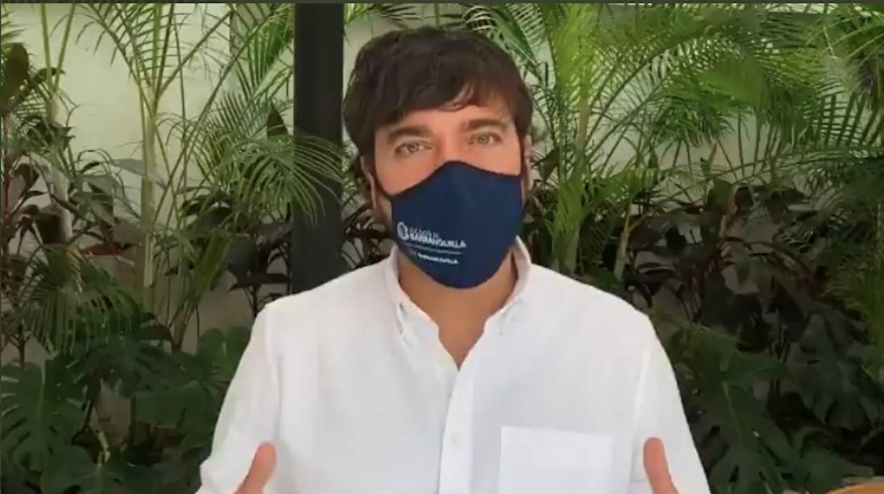 Jaime Pumarejo, alcalde de Barranquilla.