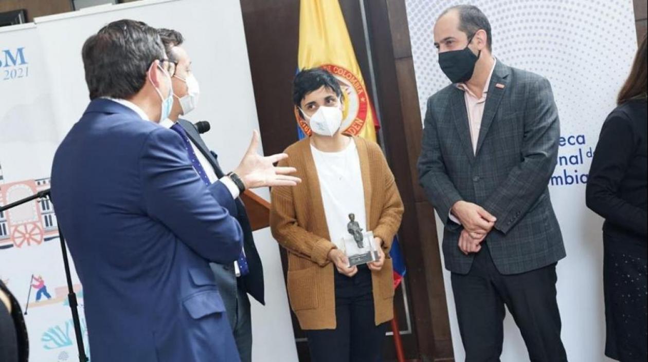 La escritora caleña Natalia Jiménez Cardozo.