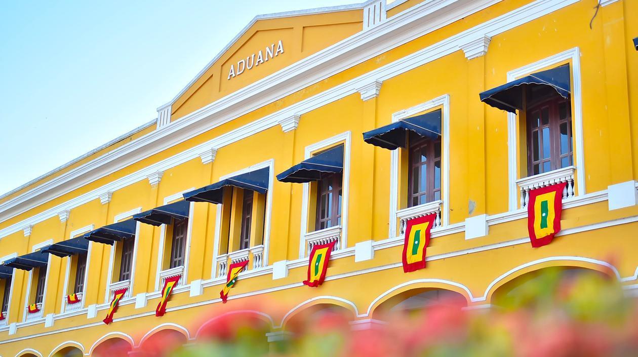 Plaza de la Aduana de Barranquilla.