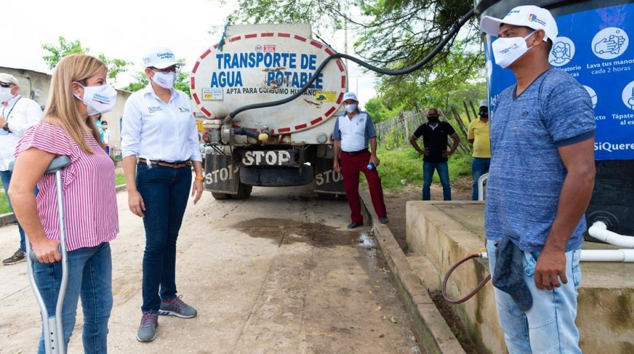 La Gobernadora del Atlántico, Elsa Noguera.