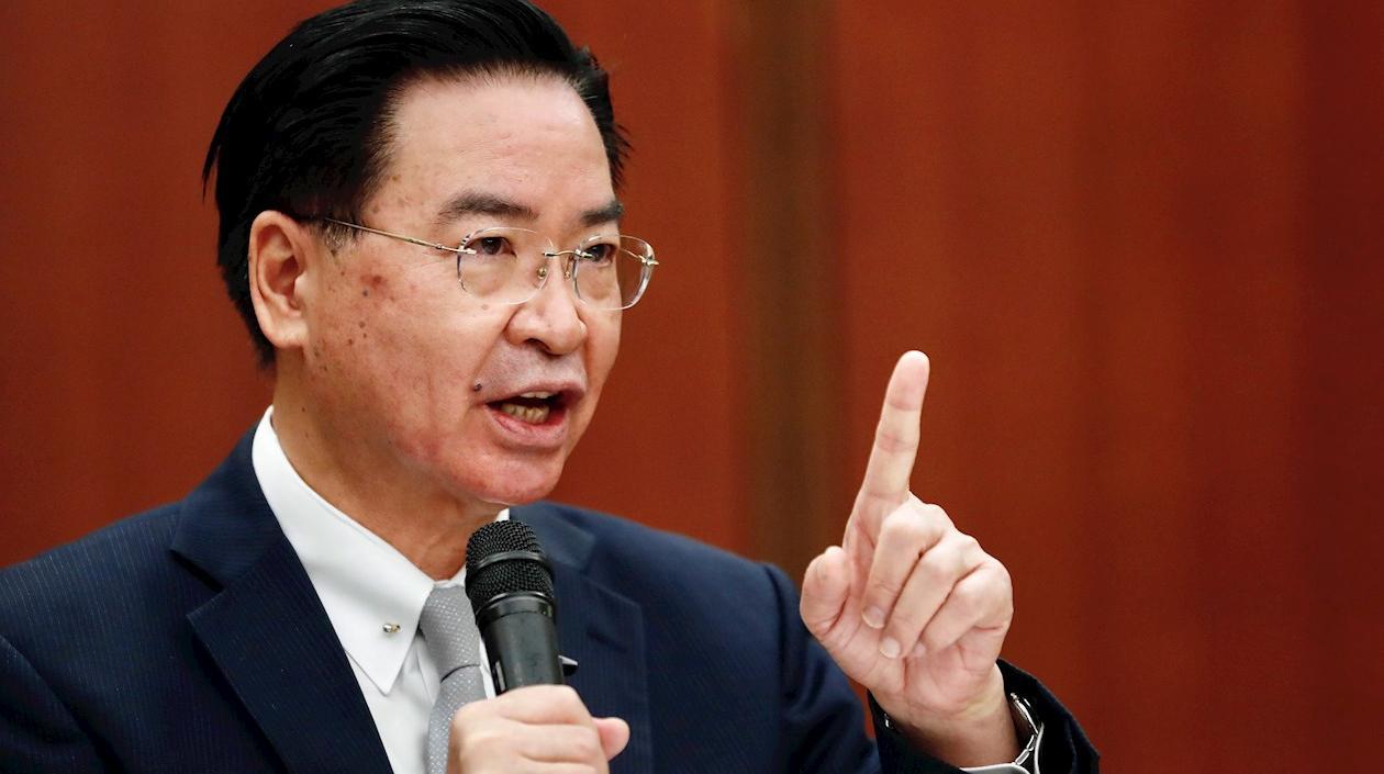 El ministro de Exteriores taiwanés, Joseph Wu. 