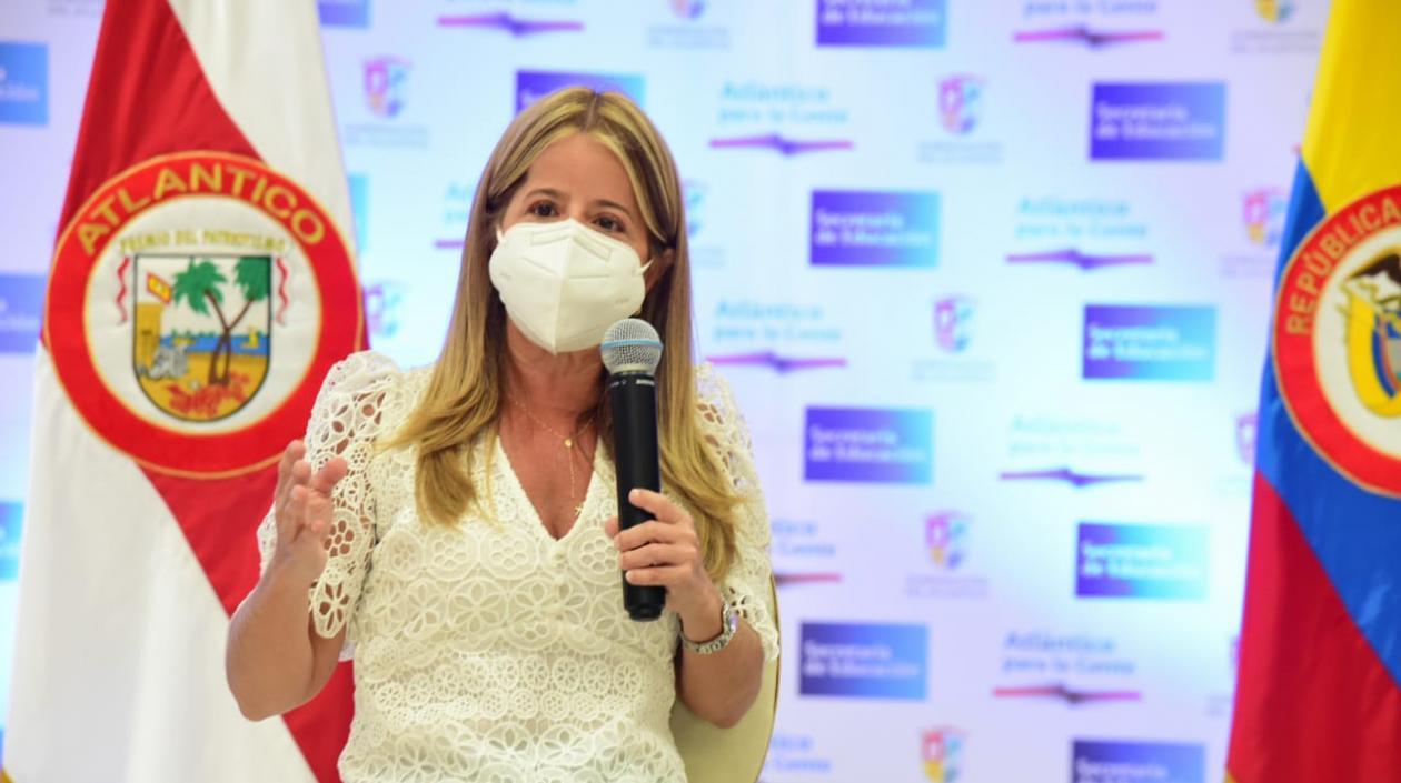 Elsa Noguera, gobernadora del Atlántico.