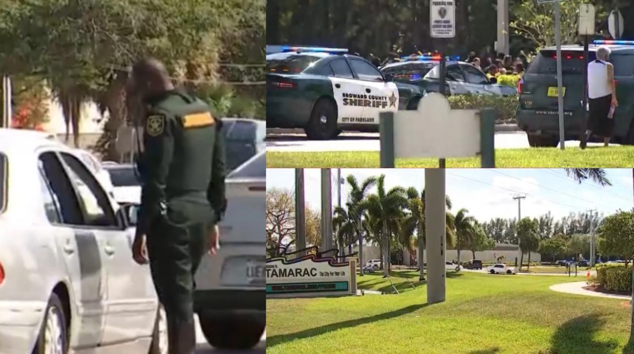 El mensaje del estudiante decía que había una bomba y daba 10 minutos para evacuar el colegio.