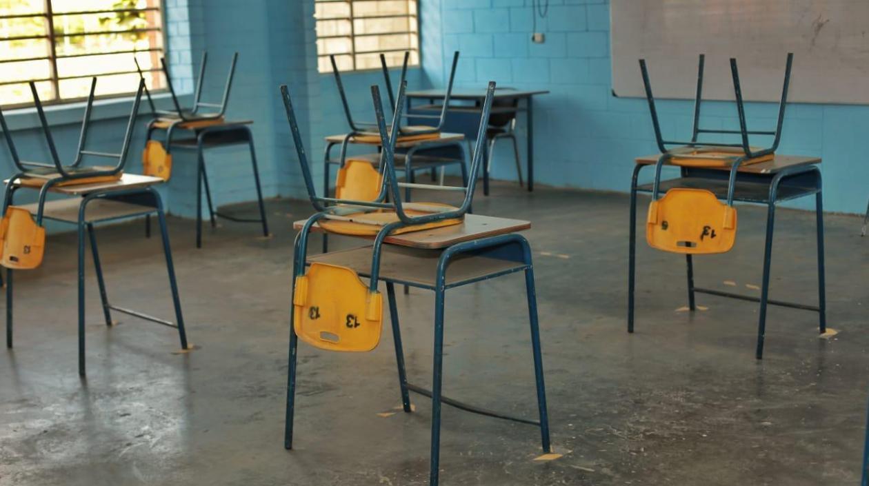 La alternancia en algunos colegios de Soledad fue suspendida. 