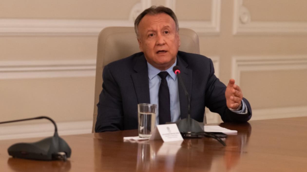 El viceministro de Salud Pública, Luis Alexander Moscoso.