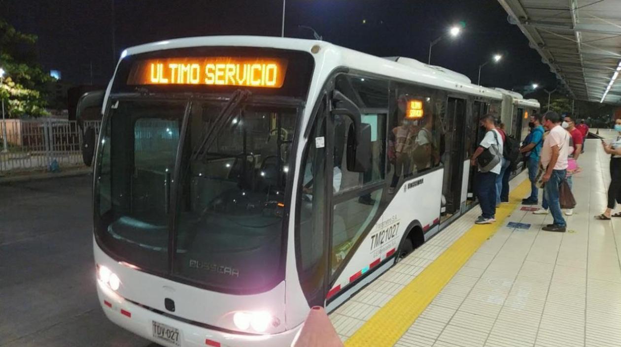 Los días 10 y 11 de abril Transmetro operará hasta las 6:00 p.m.
